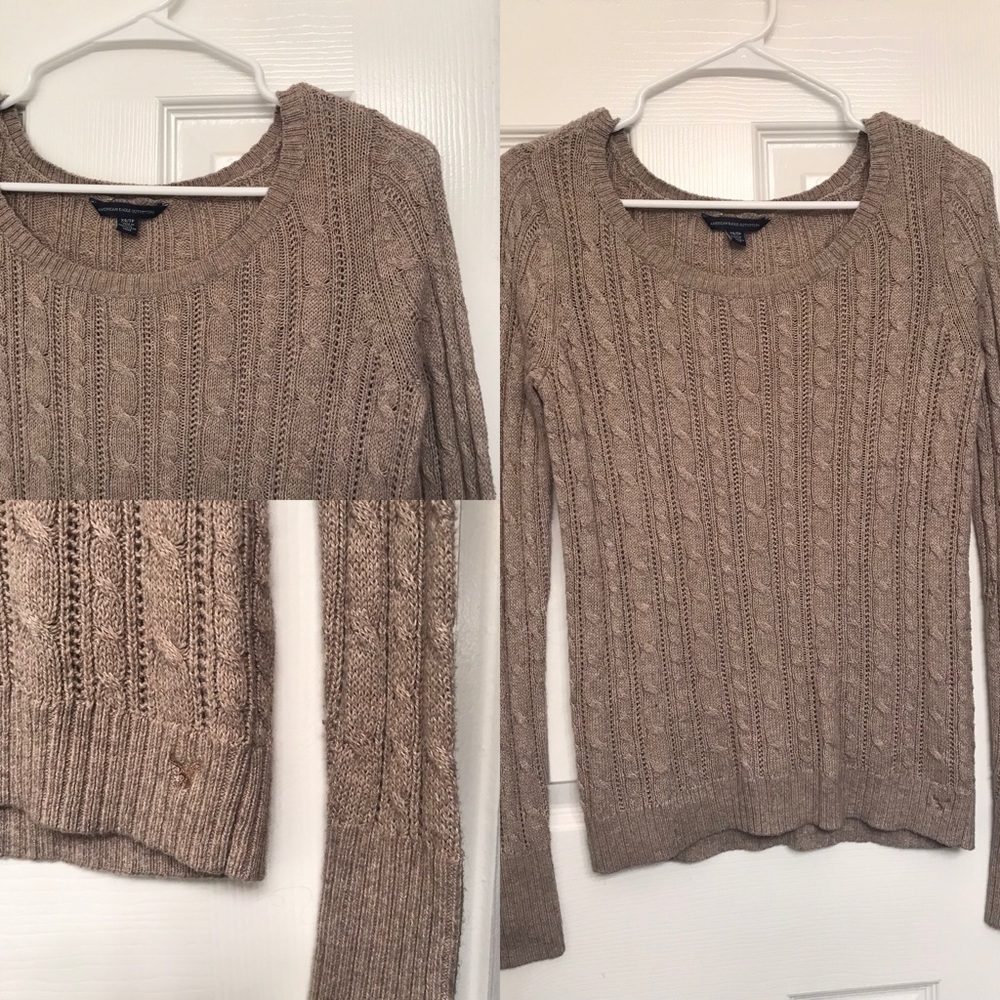 American Eagle Tan Sweater